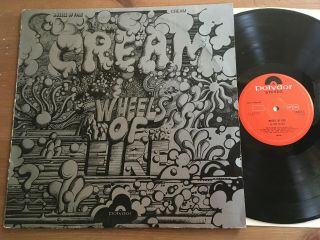 Cream Wheels Of Fire In The Studio Uk 1st Press Vinyl Lp 1968 Polydor 583033