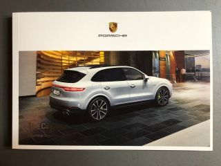 2018 Porsche Cayenne " The Cayenne " Showroom Advertising Sales Brochure Rare