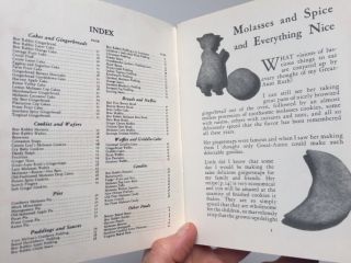 94 BRER RABBIT GOODIES Ruth Washburn Jordan Vintage MOLASSES Recipe Book 2