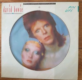 David Bowie - Pin Ups - Picture Disc - Rare Uk 1984 Biopic4