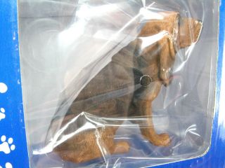 Bloodhound Brown Black Dog Figure - Ss01301 Sandicast - 3 " Tall