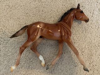 Glossy Heartbreaker Breyer Traditional Model Horse Thoroughbred Warmblood Foal