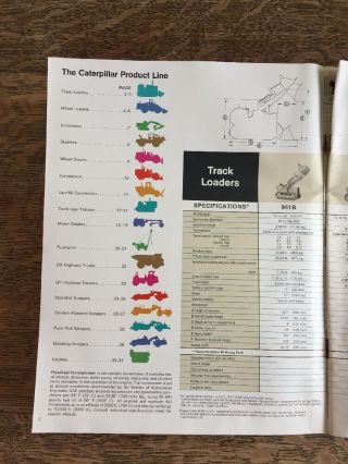 VTG Caterpillar Purchasing Guide Brochure Construction Equipment 1969 2