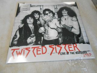 Twisted Sister " Live At The Marquee 1983 " Atlantic Label Rcv1 566452