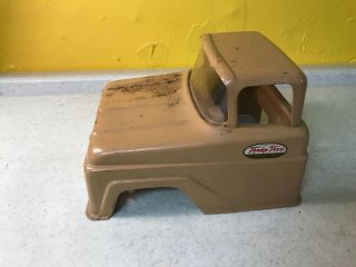 Vintage Tonka 1960 Stake Bed Truck Cab Only Tan