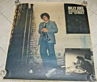 Vintage Billy Joel 52nd Street The Stranger Poster B065