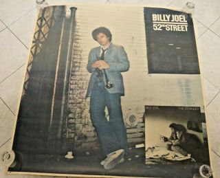 Vintage Billy Joel 52nd Street The Stranger Poster B065 2