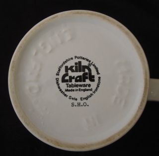 Vintage 80s Kliban Cat Mug Kiln Craft England 6