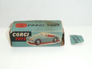 Corgi 300 Austin Healey Sports Box Only