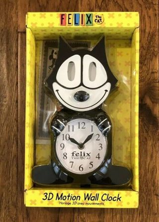 Felix The Cat 3D Motion Wall Clock - - w/Certificate of Authenticity 5
