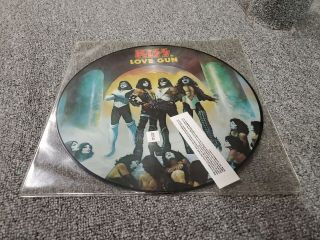 Kiss Love Gun Stemra Limited Edition Picture Disk 000637 Nm