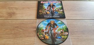 Iron Maiden - Where Eagles Dare - Rare Live In France 2018 7 " Pic Disc,  P/c