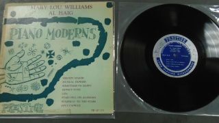 Nm Mary Lou Williams Al Haig Piano Moderns Prestige Prlp 175 10 " Lp Vinyl