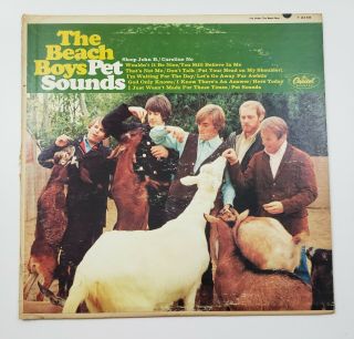 The Beach Boys - Pet Sounds Lp 1966 Capitol T 2458 First Pressing Progressive