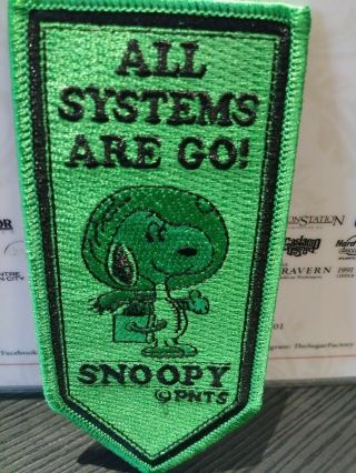 SDCC 2019 San Diego Exclusive Comic - Con Snoopy Peanuts Green Patch 3