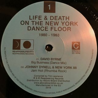 Life & Death On The York Dance Floor 1980 - 1983 (Part One) [2 X 12  LP] 5