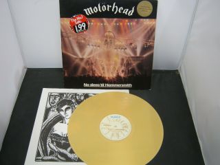 Vinyl Record Album Motorhead No Sleep Til Hammersmith Gold Coloured Vinyl (45) 48