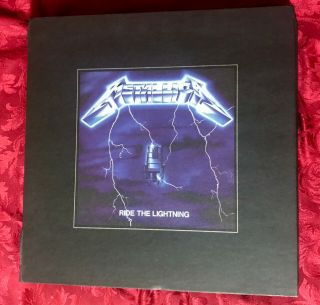 Metallica Ride The Lightning Deluxe Box Set 4lp/6cd/dvd/book And Posters