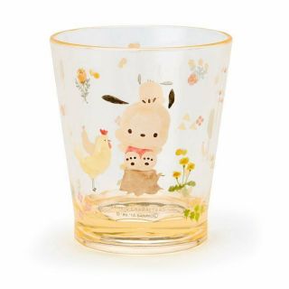 Pochacco Plastic Cup Natural Forest Sanrio Japan