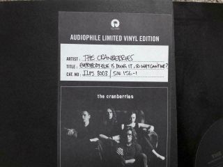 THE CRANBERRIES Everybody Else Is Doing It So Why Can ' t We? Rare Ltd Ed Vinyl UK 6