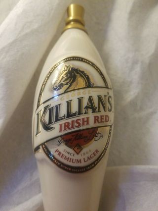 Beer Tap Handle George Killian’s Irish Red Bar Draft Man Cave Party Keg