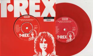 Marc Bolan/t.  Rex - Children Of The Revolution 7 " Uk P/s Red Vinyl 2007 Low Number