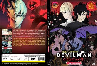 Devilman : Crybaby Complete English Dubbed Anime Series Uncut Dvd 10 Episodes