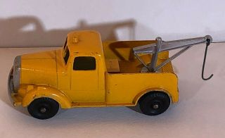Vintage Circa 1950 Tootsietoy Mack L - Line Tow Truck – 4.  5”l -