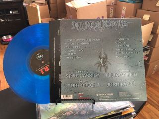 D.  R.  I.  Dirty Rotten Imbeciles CROSSOVER Blue lp Record Rare 4