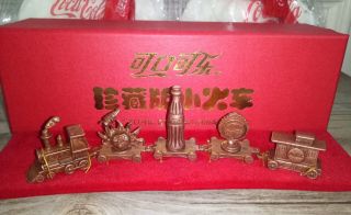 Rare China Coca Cola Limited Edition Model Trains