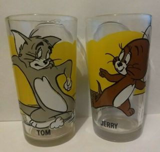 Tom & Jerry 1975 Mgm Inc.  - Pepsi Collector Series Glasses