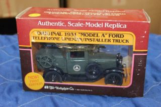 The Yorkshire Co.  1931 " Model A " Ford Telephone Lineman/installer Truck