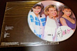 Flans Debut Album Picture Disc 1985 Mexico 12 " Lp Latin Pop Thalia Timbiriche