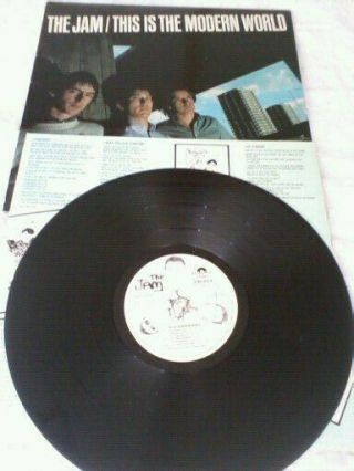 The Jam - This Is The Modern World Lp Exc 1977