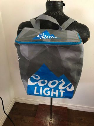 Coors Light Insulated Beer Backpack Cooler Bag 24 Cans