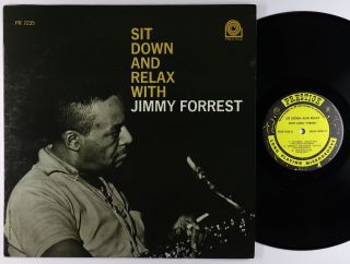 Jimmy Forrest - Sit Down & Relax Lp - Prestige - Prlp 7235 Mono Rvg
