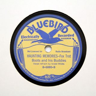 Boots And His Buddies " When The Time Has Come " Bluebird B - 6880 [78 Rpm]