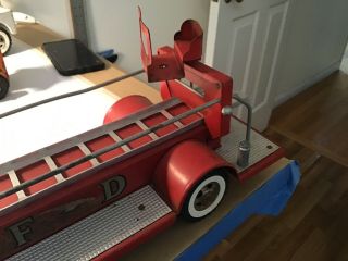 Vintage Tonka Hook And Ladder Fire Engine Trailer - No Tracter Cab 2