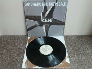 R.  E.  M.  - Automatic For The People (german 1992 1st Press Vinyl Album / Nr)