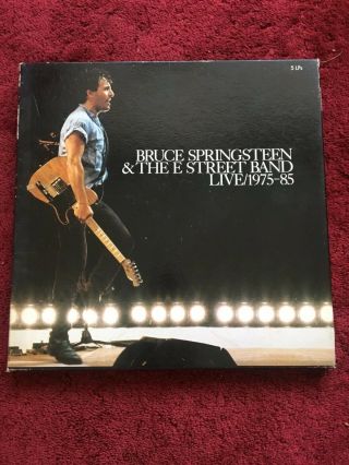 Bruce Springsteen & The E Street Band Live 1975 - 85 12 " Lp Vinyl Record