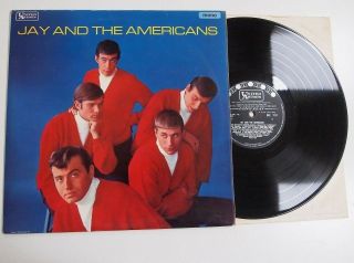 Jay & The Americans 1965 Lp Ex Vinyl Rare Self Titled Uk Album 1st Press Ulp1117