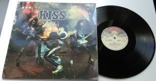 190 Kiss Alive 1 C 188 - 97 185 German 2lp In Foc With Censored Logo