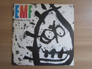 Emf - Schubert Dip 1991 Korea Orig Vinyl Lp Insert