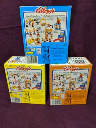 Vintage 1984 Kelloggs Rice Krispies Snap,  Crackle,  Pop Talbot Toys Dolls 5
