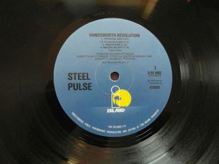 STEEL PULSE - HANDSWORTH REVOLUTION - ISLAND - GREAT AUDIO - EX VG VINYL ALBUM 1978 4