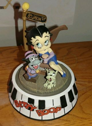 Betty Boop Bourbon Street 1995 Hand Painted Limited Edition Figurine