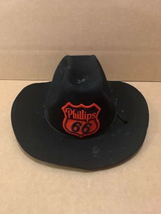 Phillips 66 Gas Station Cowboy Hat Kid Garage Country Western Vintage Oil Pump 4