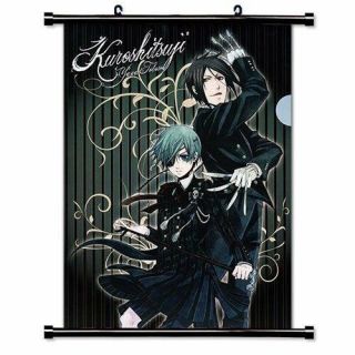 1 X Black Butler Anime Fabric Wall Scroll Poster 16 X 22 Inches