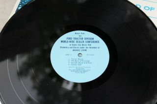 Rare 1964 Wide World of Ford Tractor LP Dealer Meeting Radio City Music Hall 8