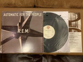 R.  E.  M.  Automatic For The People Rare 1992 Us Press Vinyl Lp Nm/nm